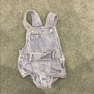 Denim Blue Baby Overalls